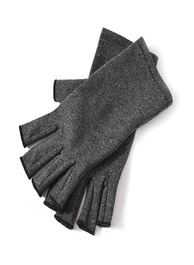 CXQRR Compression Arthritis Gloves, Fingerless Carpal Tunnel Pain Relief Gloves for Women Men, Hand Support Wrist Brace Rheumatoid - Image 2
