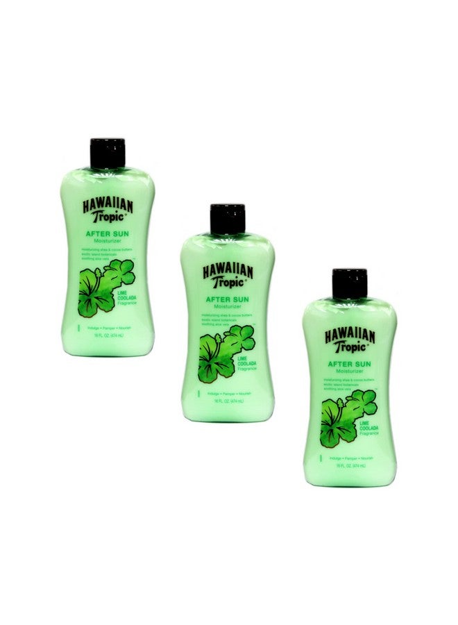 Hawaiian Tropic Awaiian Tropic Lime Coolada Body Lotion And Daily Moisturizer After Sun 16 Ounce Pack Of 3 - Image 2