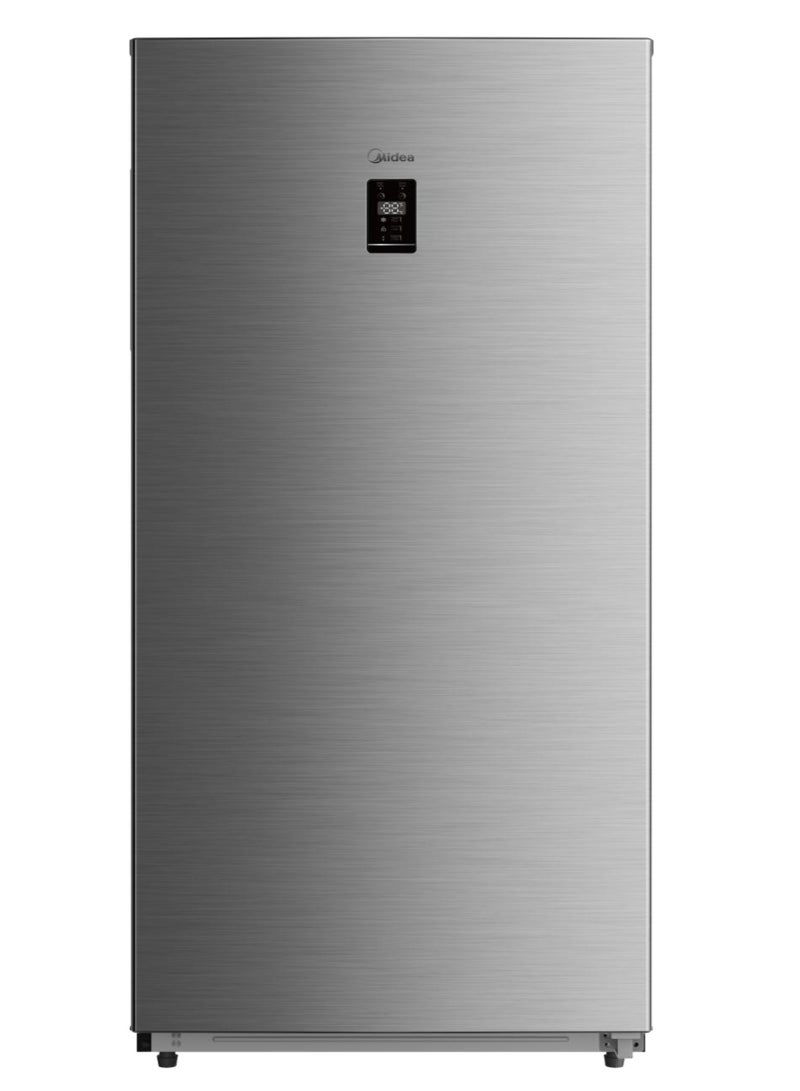 LARGE CAPACITY: 392-litre deep freezer offers generous storage space while maintaining a compact footprint that fits effortlessly into any room. 392 L 220 W 6221284016400 silver/Bru steel