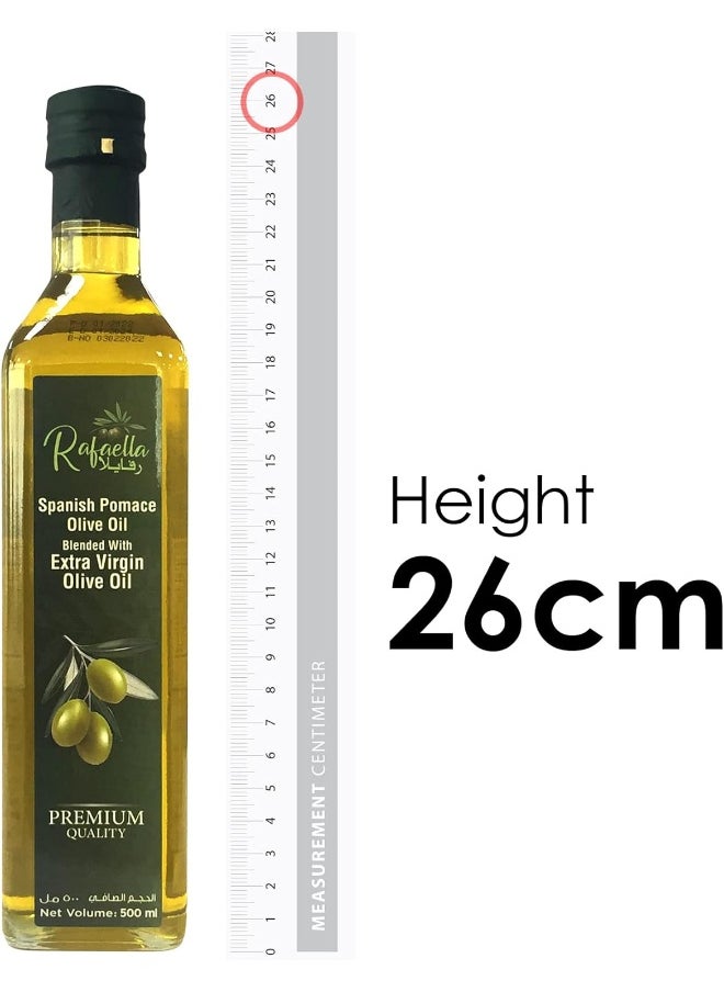 Rafaella Spanish Pomace Olive Oil Blended with Extra Virgin Olive Oil 500ml - pzsku/ZDB518CCFE9745075B146Z/45/_/1738832561/f6a13a70-497a-49fe-9004-a80a42d6b12f