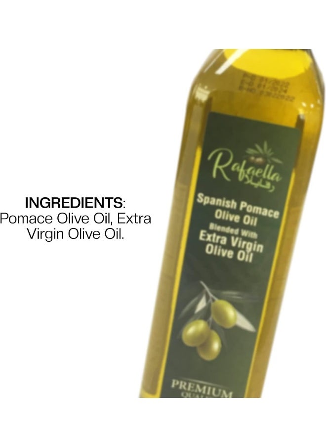 Rafaella Spanish Pomace Olive Oil Blended with Extra Virgin Olive Oil 500ml - pzsku/ZDB518CCFE9745075B146Z/45/_/1738832817/32b28b76-b8b0-474b-b034-605a8c7c587f