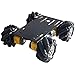 Swaytail Professional 60mm Mecanum Wheel Car Chassis MC100 for Arduino Raspberry pi Micobit Remote Control 4WD Metal Smart Robot Car Chassis Kit Omnidirectional Wheel with DC TT Motor DIY Toy AI RoS STEAM - Image 3