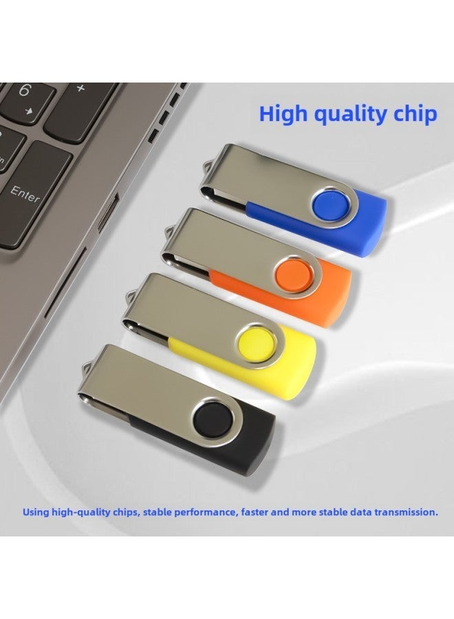 Rotating U Disk 4g Bidding Advertisement 16g Exhibition Creative 32g USB Set Lettering 64g High-speed Usb-Color:Orange-Capacity:Different Capacities And Different Styles Can Be  - Image 5