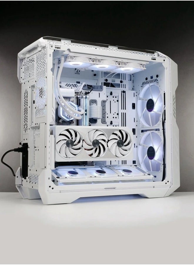 Storm-x Gaming PC - AMD Ryzen 9-9950X3D | RTX 5080 16GB GPU | 96GB DDR5 RAM | 4TB NVMe SSD | 360mm Liquid Cooler | X870 MOBO | 1000W Platinum PSU | WiFi/BT/Win11 Pro | Game Sekret Desktop Computer