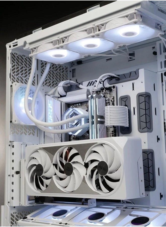 Storm-x Gaming PC - AMD Ryzen 9-9950X3D | RTX 5080 16GB GPU | 96GB DDR5 RAM | 4TB NVMe SSD | 360mm Liquid Cooler | X870 MOBO | 1000W Platinum PSU | WiFi/BT/Win11 Pro | Game Sekret Desktop Computer