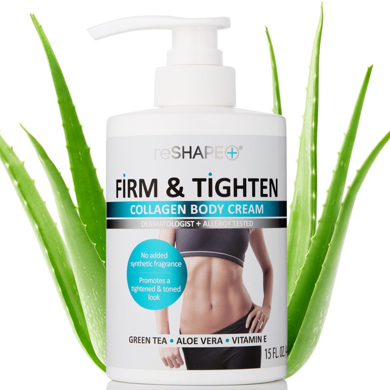Reshape Collagen Cream Skin Care Face Lotion  Body Lotion For Dry Skin  Skin Tightening Cream Collagen Firming Lotion Body Moisturizer Lifts Firms  Tightens For Younger Looking Skin 15 Fl Oz