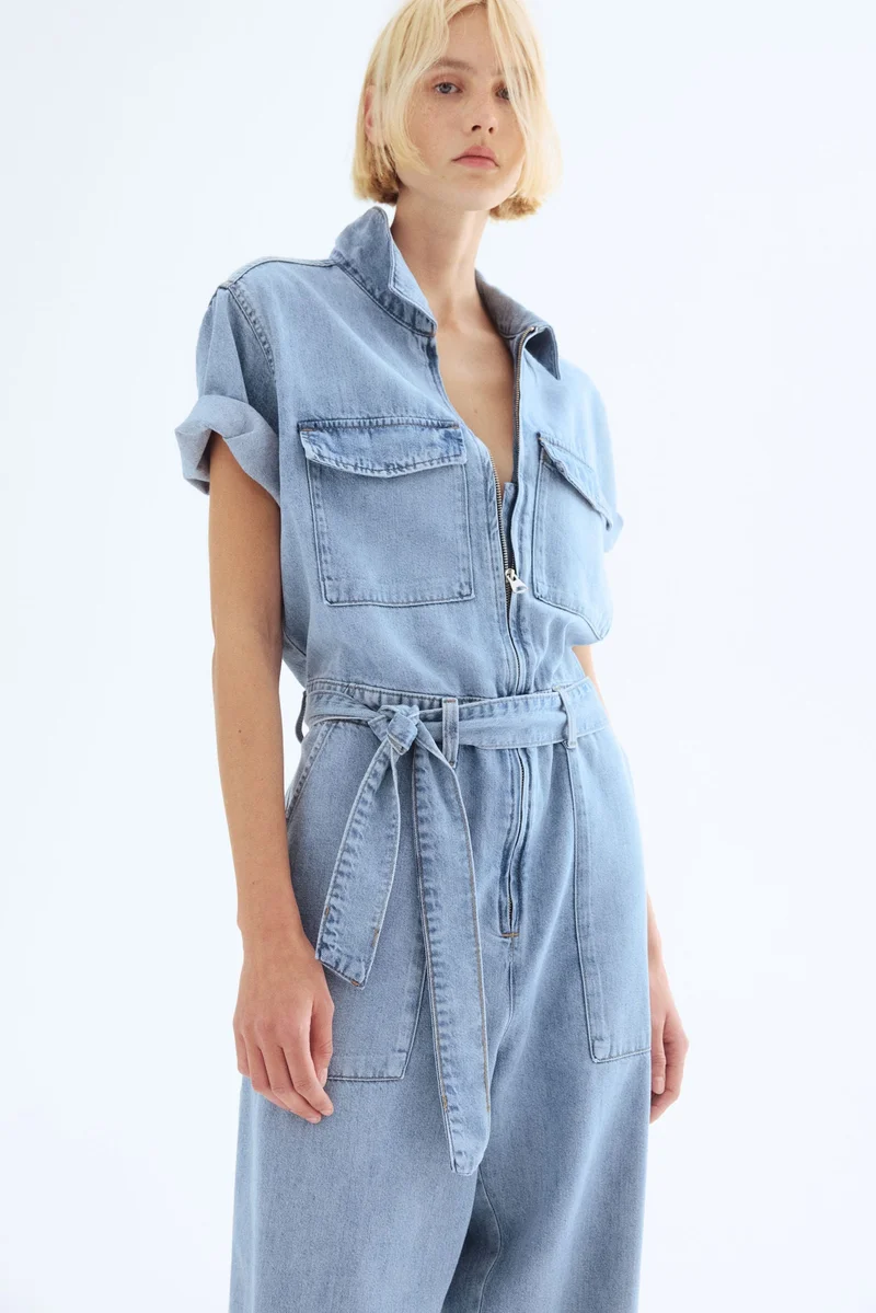 H&M Denim boiler suit