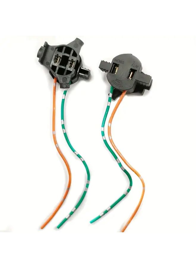 1pc H7 Car Headlight Socket Plug Electric Charging Port Charger Socket with Wire Cover Automatic Drop Cover Automotive Connector Reinforced Connector - Image 1