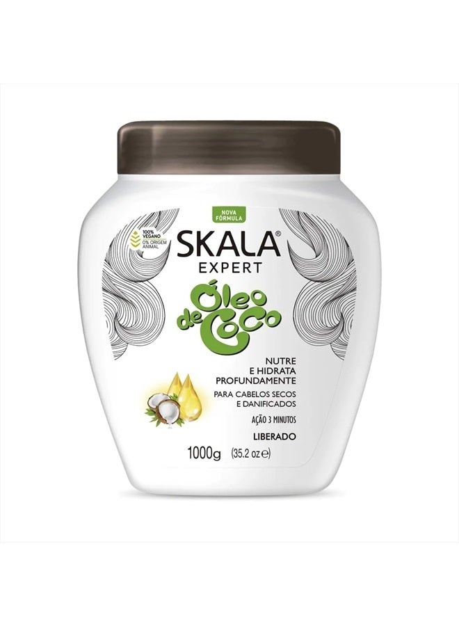 SKALA كريم علاج شعر زيت جوز الهند سكالار 1 كجم - Image 1