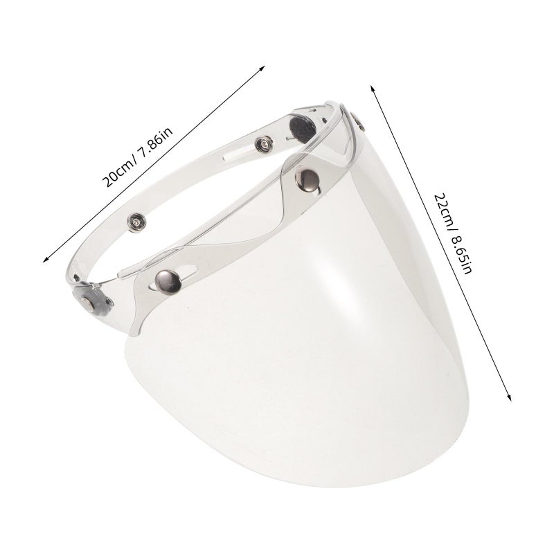 Motorcycle Helmet Visor Clear Replacement UV Proof Anti Scratch Lightweight - Image 3