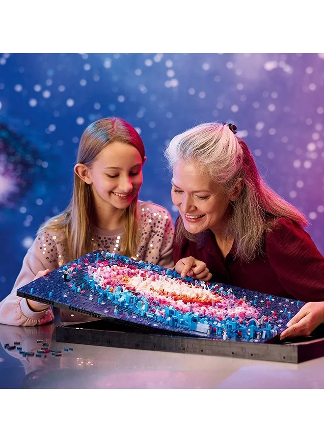 LEGO Art The Milky Way Galaxy Set, Space Model Kit for Adults to Build, Creative Activity for Design Lovers, Home Office Décor Idea for Living Room, Astronomy Gift for Men, Women, Him or Her 31212