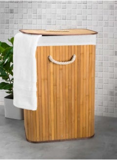 Roman Gifts Large Laundry Basket Waterproof Freestanding Laundry Hamper Laundry Basket With Printed Letters for Clothes Toys in the Dorm and Family  - Image 1