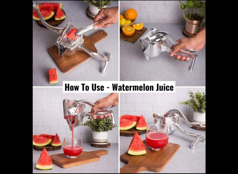 BOTIST Lemon Squeezer Citrus Juicer Hand Press Heavy Duty Manual Squeeze Juice Extractor Maker Orange Lime Fruit Presser - Image 5