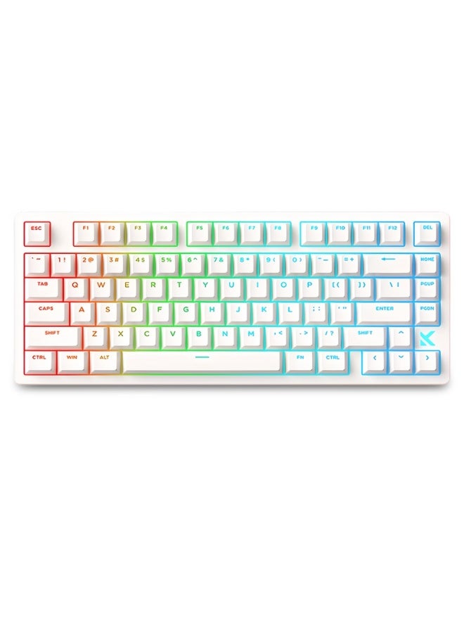 MCHOSE Jet 75 Wired Magnetic Switch E-sports Customized   Mechanical Gaming Keyboard,Starburst Switch 75% Rapid Trigger Hall Effect, Adjustable Actuation,RGB HotSwap,Pc Gamer Accessories  - Image 1