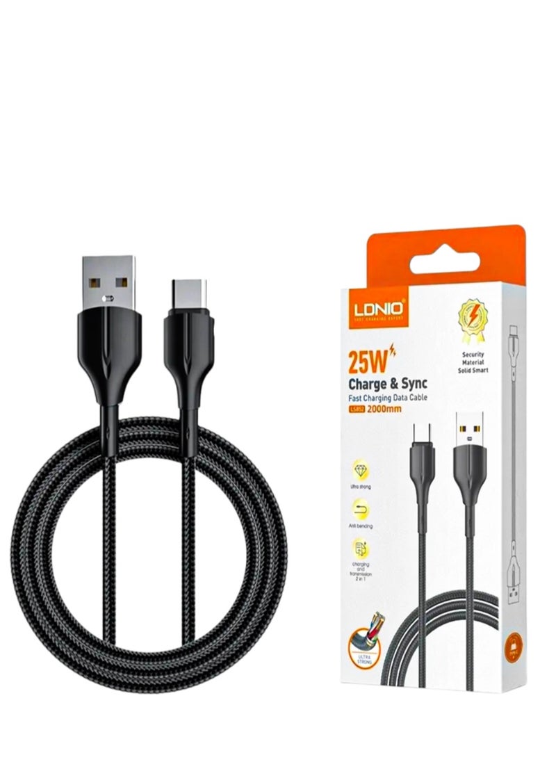 Ldnio LS852 USB Type-C 25W Charging Cable - 2M