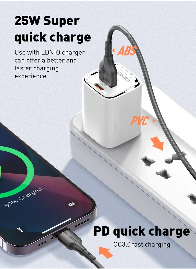 Ldnio LS852 USB Type-C 25W Charging Cable - 2M