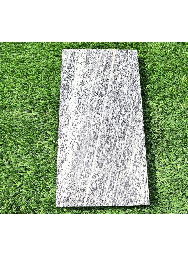 Generic Stone Stepping Stone | Rectangular 20x40cm Grey | Anti-Slip | 5 Pack - Image 1