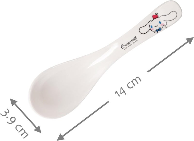 Many Rainbows Cinnamoroll with Apple Dinnerware Flatware Meal Set  Plate Bowl Tumbler Spoon 4 pieces - Image 5