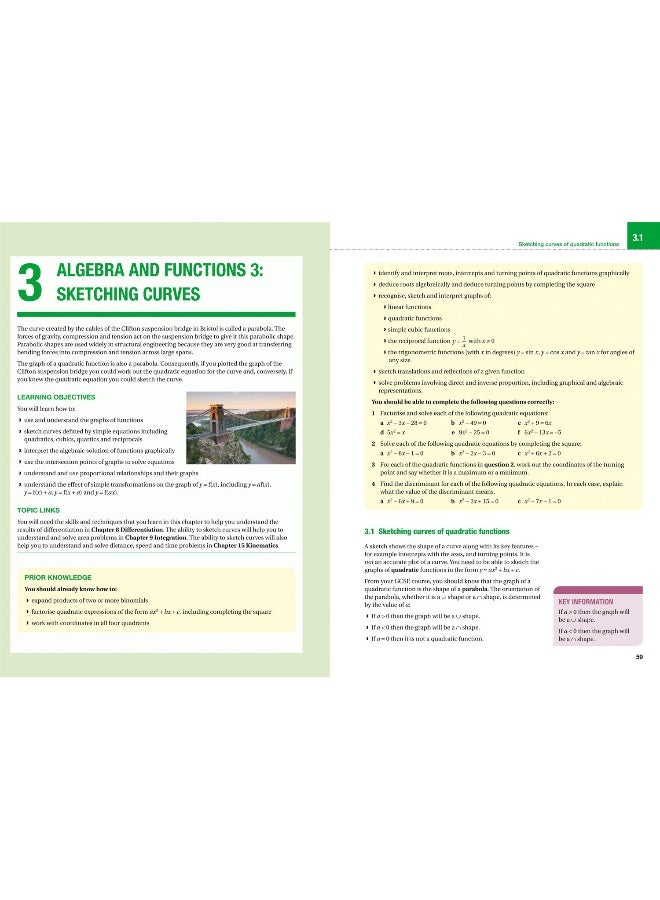 Collins Edexcel A-Level Mathematics - Edexcel A-Level Mathematics Student Book Year 1 and as