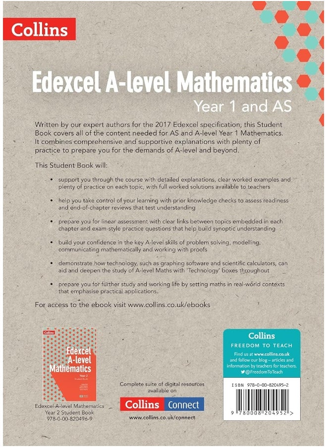 null - Collins Edexcel A-Level Mathematics - Edexcel A-Level Mathematics Student Book Year 1 and as - Image 1