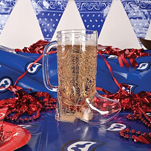 Beistle Plastic Cowboy Boot Cup Party Accessory (1 count) - Image 5
