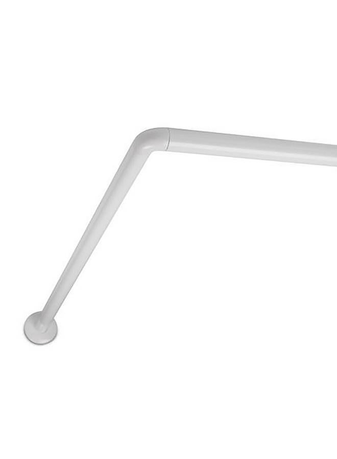 TATAY Shower Curtain Rod White 90 X 90Cm - Image 2