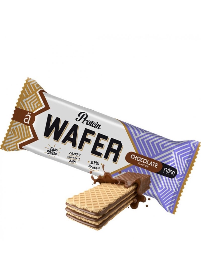 NanoSupps - Protein Wafer Crispy - Chocolate - (12 Bars) - Image 1