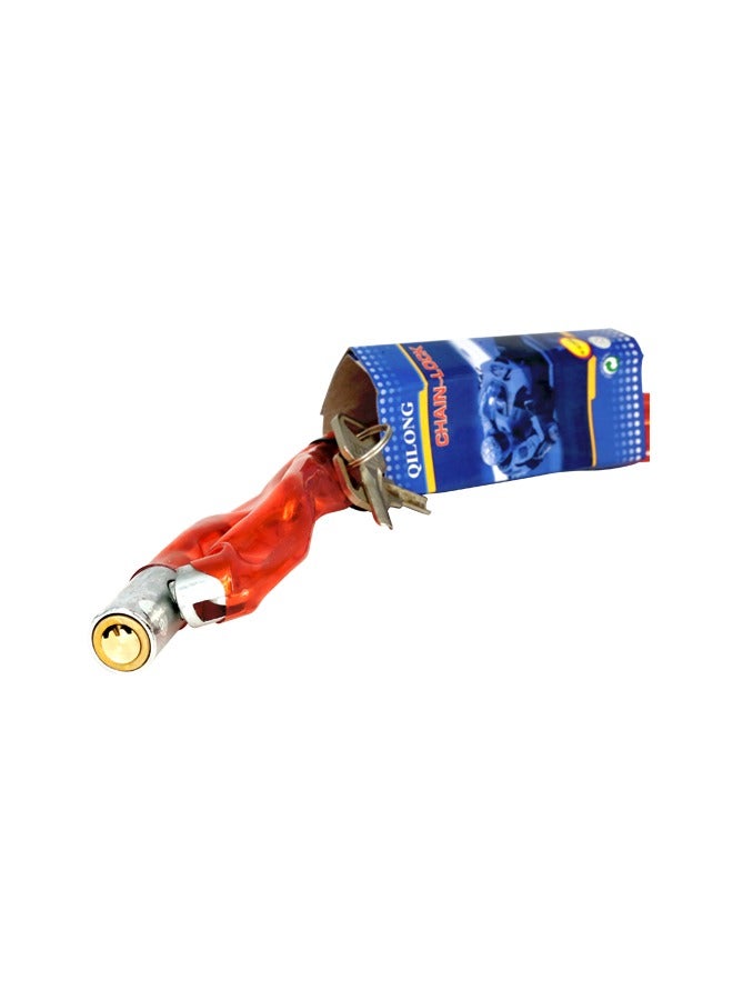 Rahalife Rahlife Bike chain Lock with 2 keys-Assorted - Image 4
