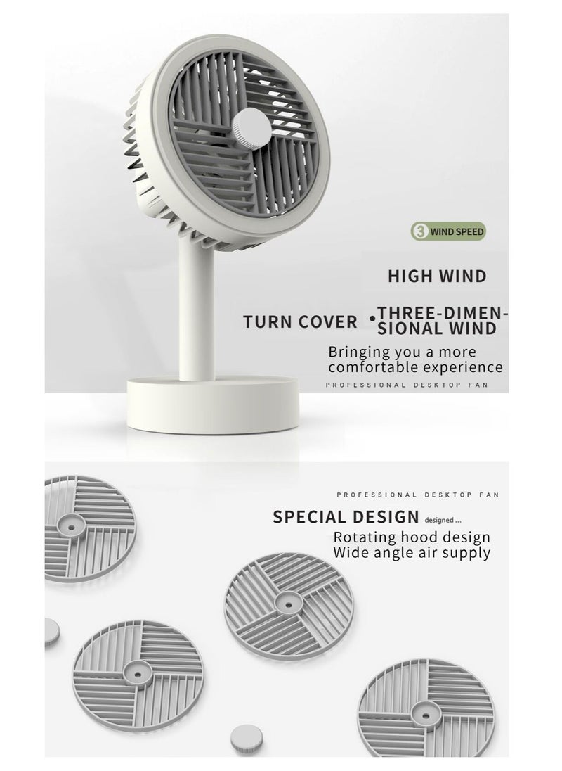 General - USB Rechargeable Desk Fan - Image 1