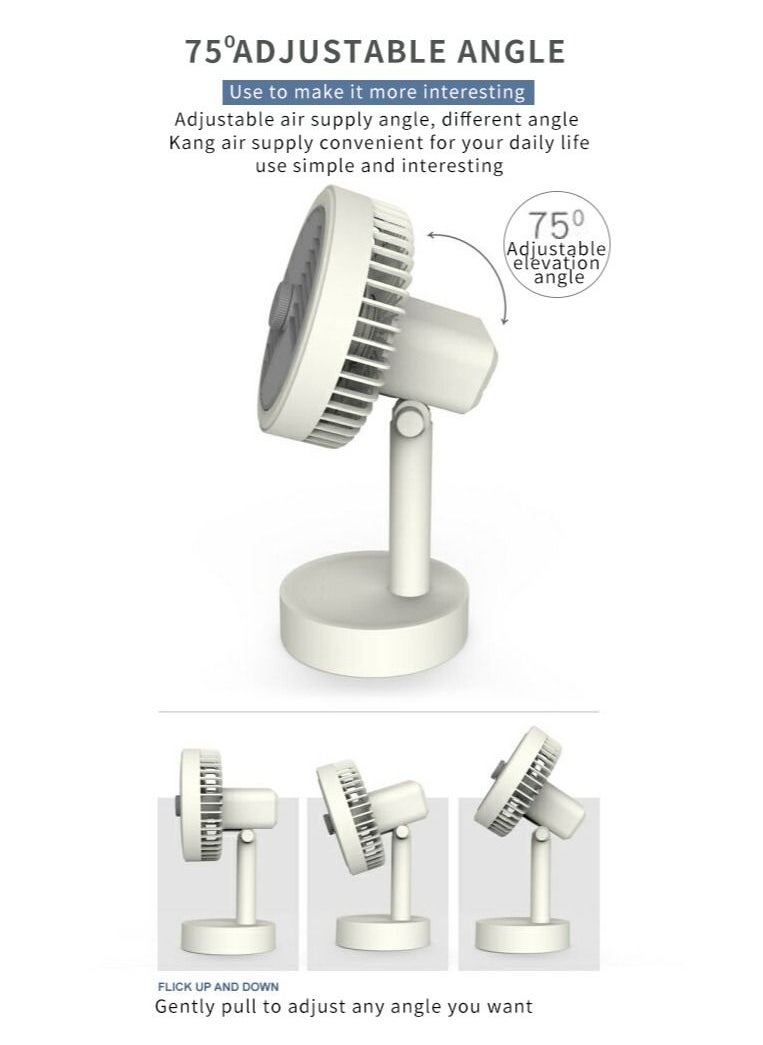 General - USB Rechargeable Desk Fan - Image 1