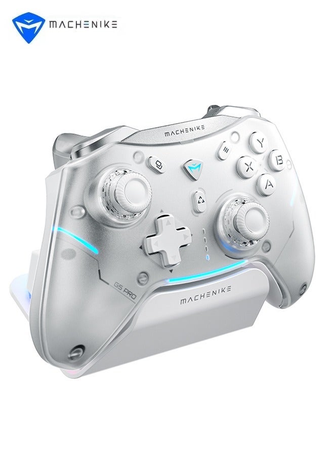 MACHENIKE G5 Pro Max Gaming Controller With Charging Dock RGB Wireless Gamepad Hall Effect Joystick Trigger For Switch PC Phone - Image 1
