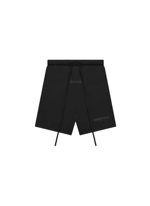ESSENTIALS Reflective Cotton Shorts Unisex Black