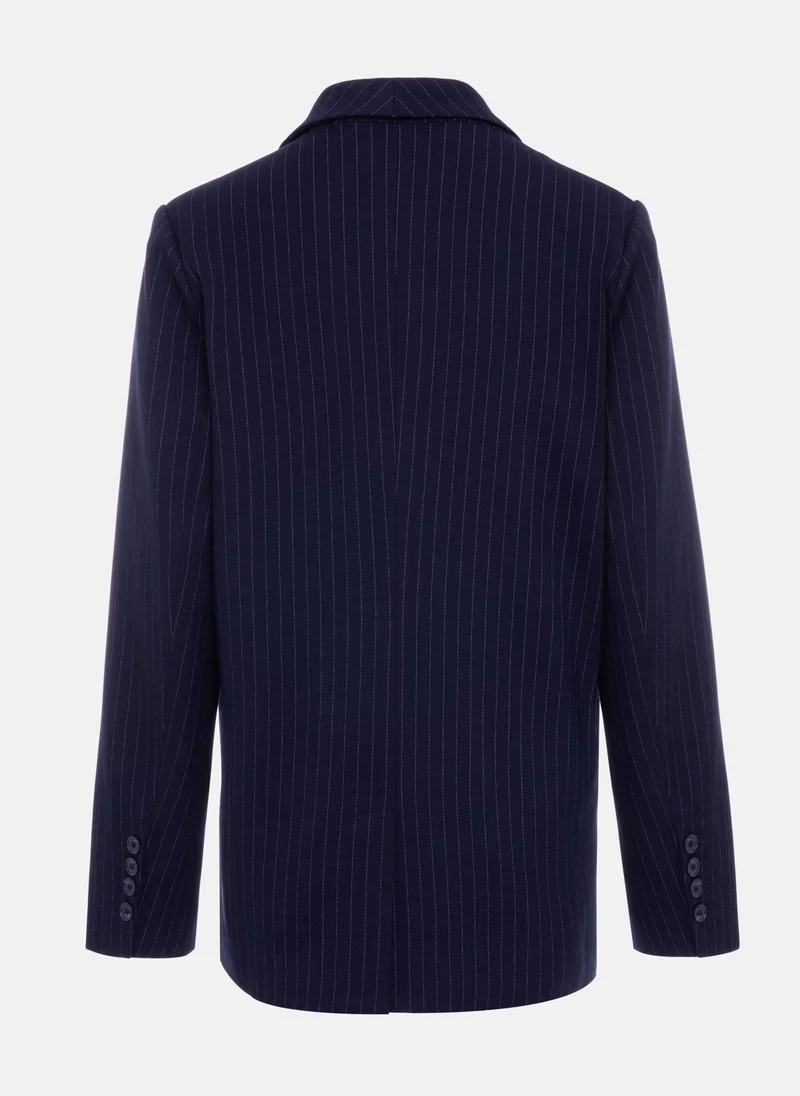 Lichi  Single-breasted jacket with slim stripes for Women | Best Price UAE