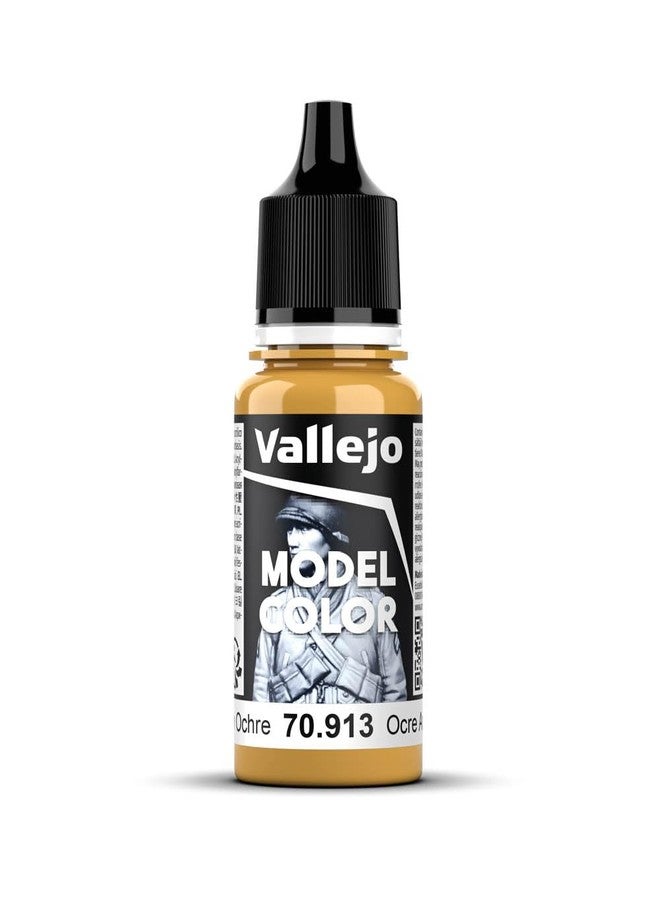 Vallejo Acrylic Model Color 17 ml, No. 121 Yellow Ochre - Image 1