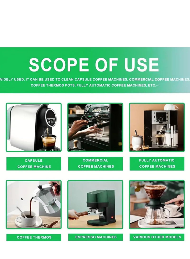 Coffee Machine Cleaner Descaler Tablets - 30 Count, Food-grade Automatic Coffee Machine Cleaning Descaling Tablet Tea Cup Descaling Tablets