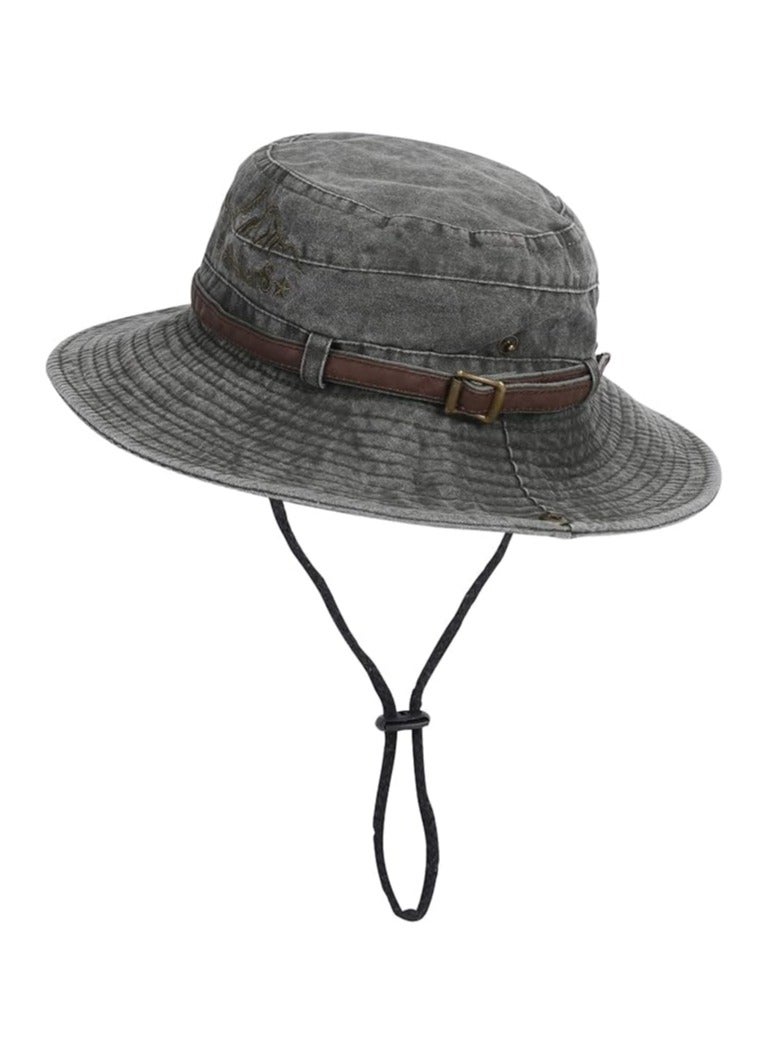 أوزيغالور مقبع الحماية من الأشعة UV للرجال والنساء ، قبعة الزراعة ، قبعة المشي الخارجي المطوية السفاري القابلة للطيء - Image 1
