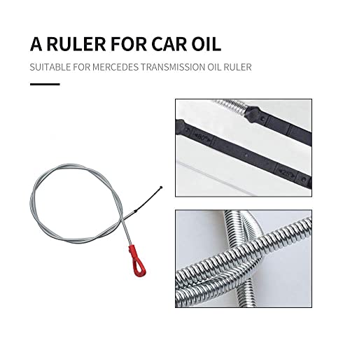 Saihisday Transmission Fluid Dipstick Replacement for Mercedes Benz Transmission Oil Level Dipstick Tool 722.6 917-321 140589152100 - Image 3