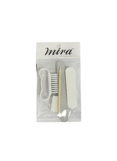 Mira Mira Disposable Manicure Pedicure 5 Pcs Tools Set  - Image 3