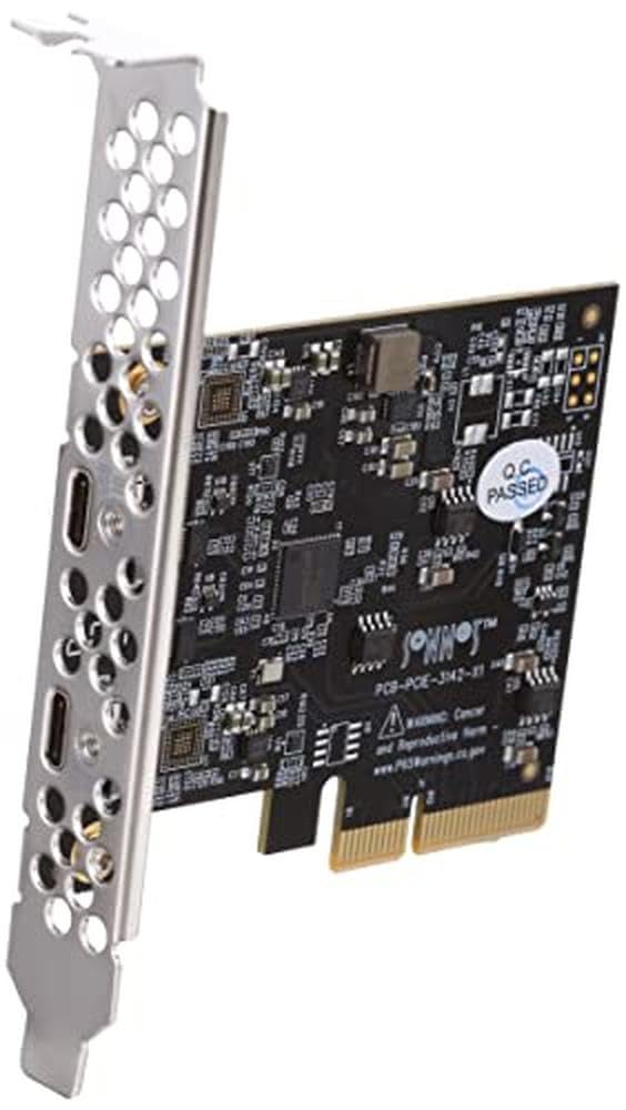 Sonnet Allegro USB 3.1, Two-Port USB-C 10Gb PCIe Card (USB3C-2PM-E) - Image 4