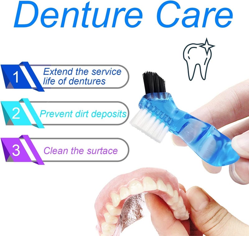 Pink Denture Cup - Leakproof Seal Denture Bath for Daily Oral Hygiene Bathroom Use - Image 3