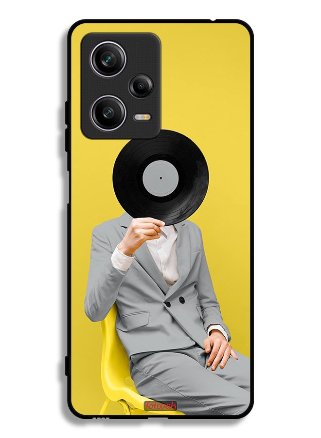 Tolwak Xiaomi Redmi Note 12 Pro Protective Case Cover Dj Abstract Art - Image 2