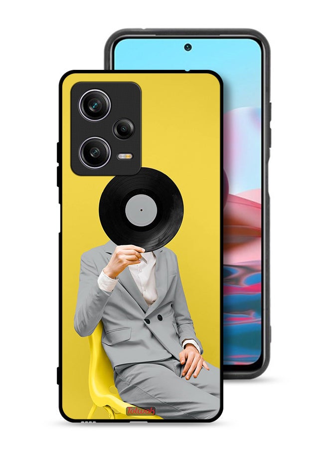 Tolwak Xiaomi Redmi Note 12 Pro Protective Case Cover Dj Abstract Art - Image 1
