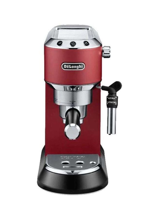 ديلونجي مضخة ديديكا إسبريسو مع مطحنة كهربائية 1.1 L 1300 W EC685R BUNDLE أحمر وأسود - Image 2