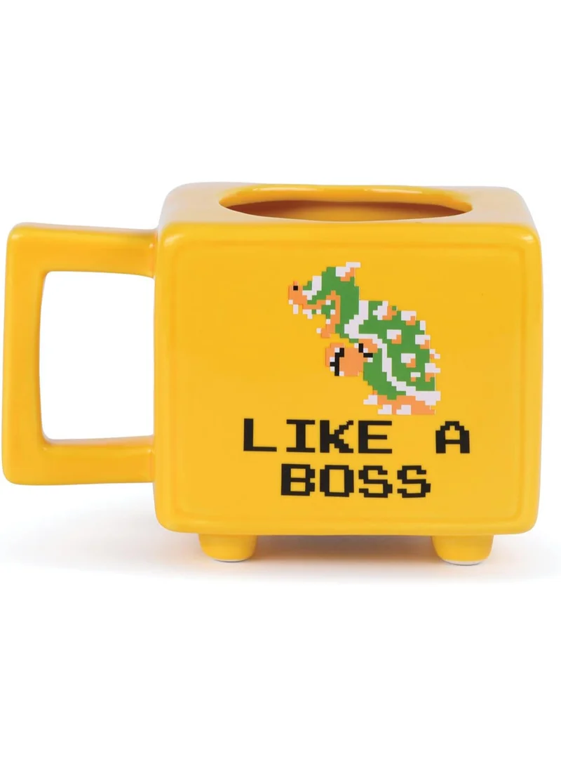 Pyramid Pyramid Super Mario Bros Like A Boss Retro TV Heat Change Mug
