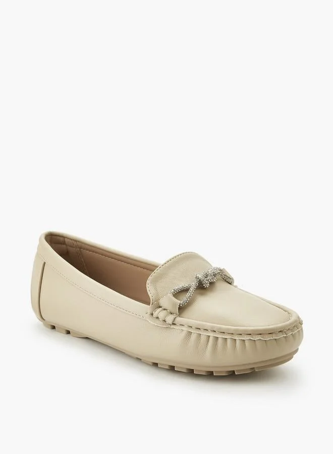 لو كونفورت Loafer With Mettalic Trim
