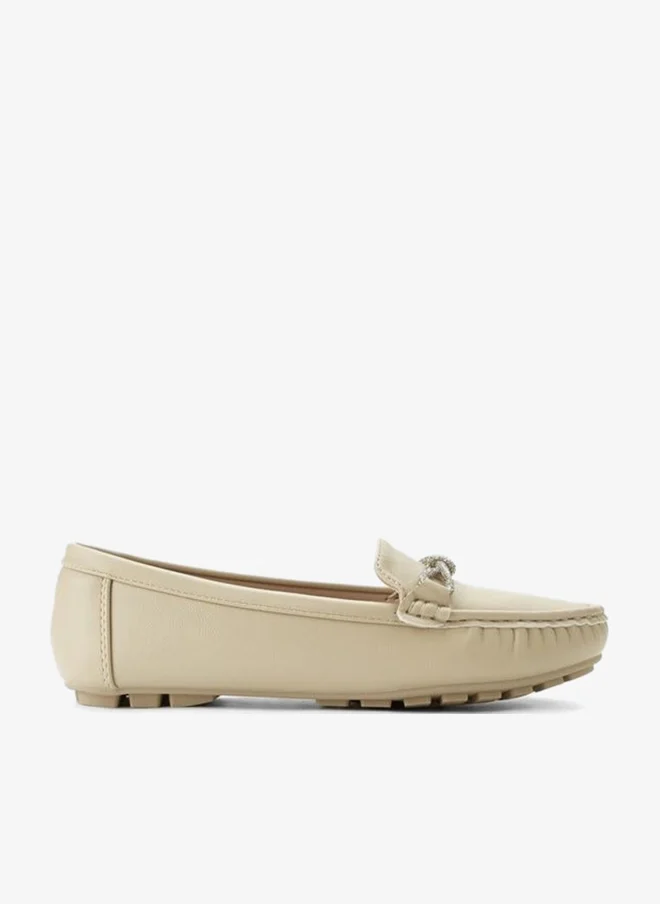 لو كونفورت Loafer With Mettalic Trim
