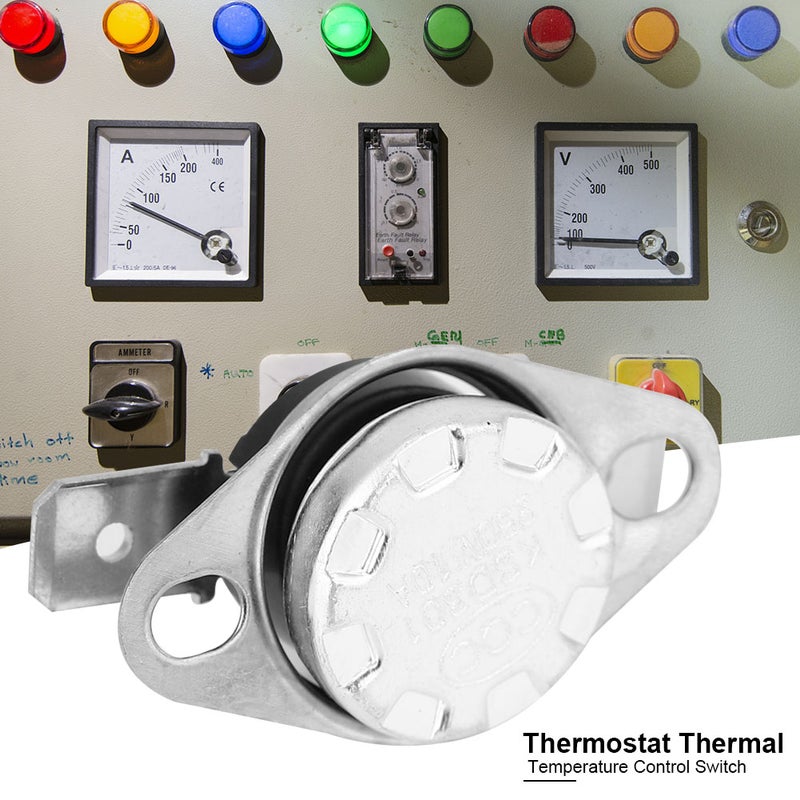 5 Pcs KSD301 Switch Temperature Control Thermostat Thermal Switch 250V10A Normally Closed130℃ - Image 4