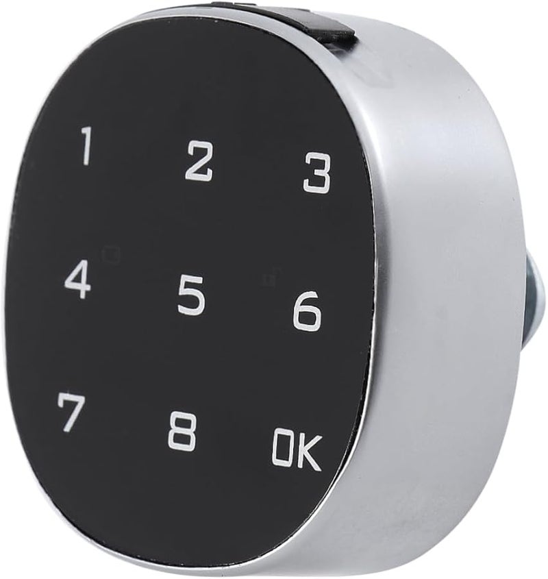 Black Combination Padlock Coded Lock for Door Security Password Protection Easy to Use - Image 2