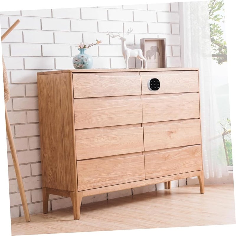 Black Combination Padlock Coded Lock for Door Security Password Protection Easy to Use - Image 5