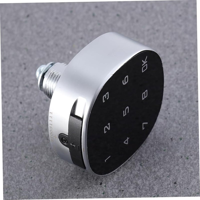 Black Combination Padlock Coded Lock for Door Security Password Protection Easy to Use - Image 4